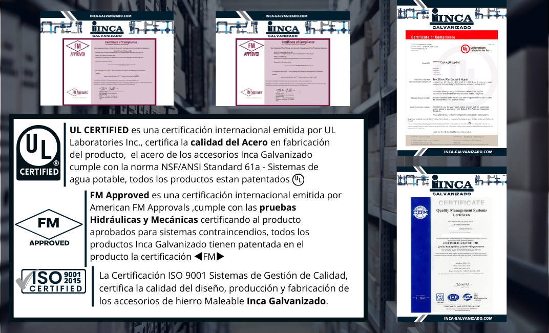 Accesorio Inca Galvanizado