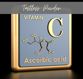 Chemical Structure of Viatmin C shown as the Ascorbic Acid Molecule