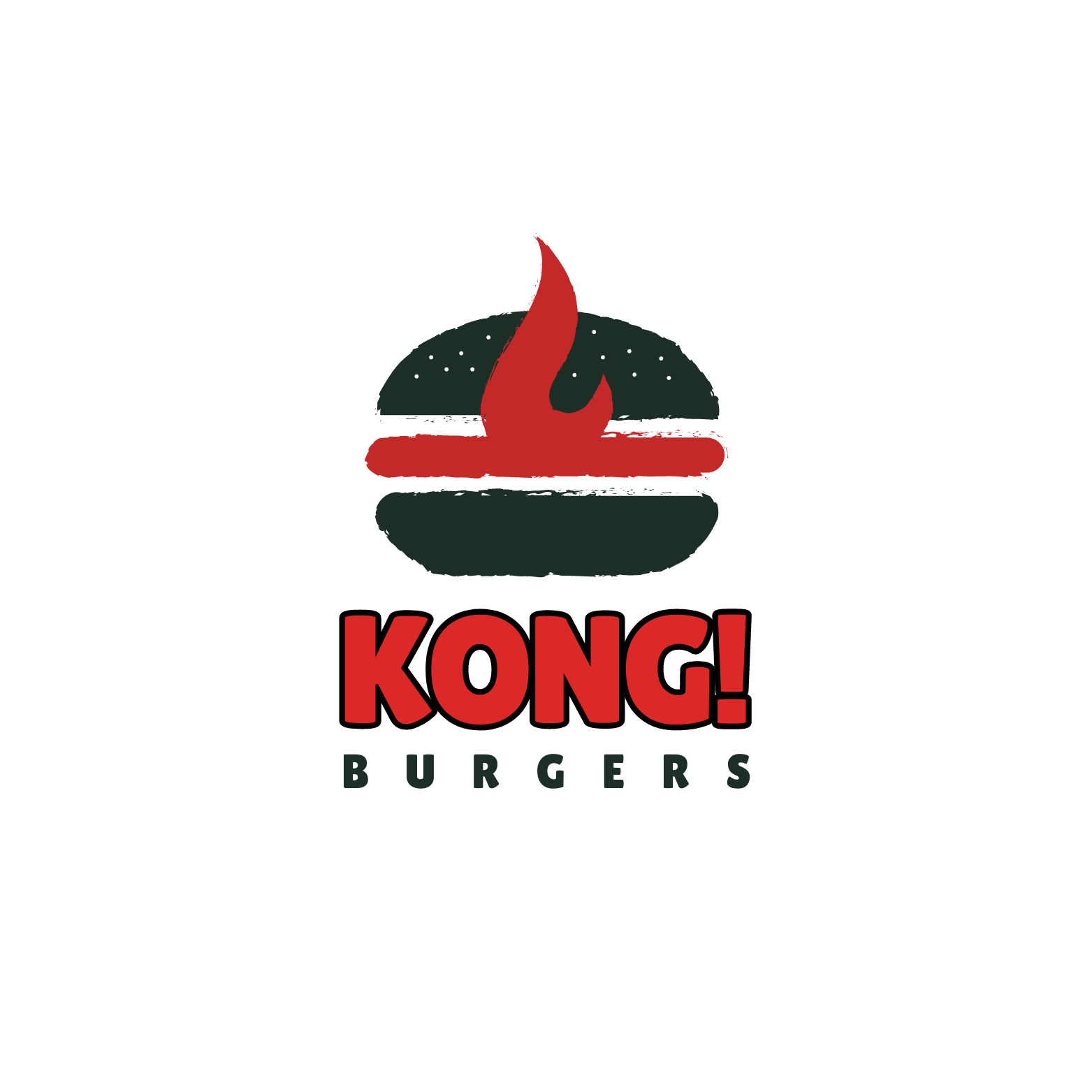 Kong! Burger logo