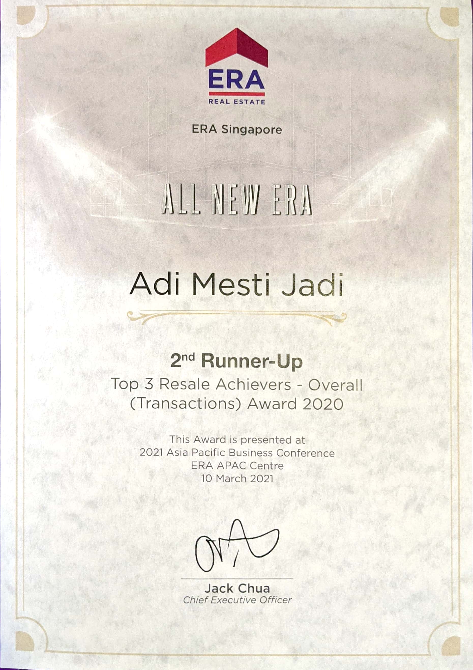 Adi Mesti Jadi | AWARDS