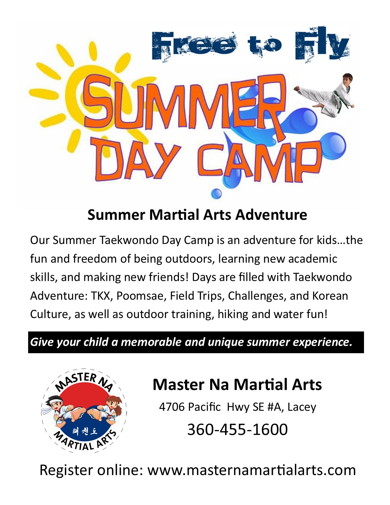 Master Na Martial Arts Lacey Master Na Lacey School