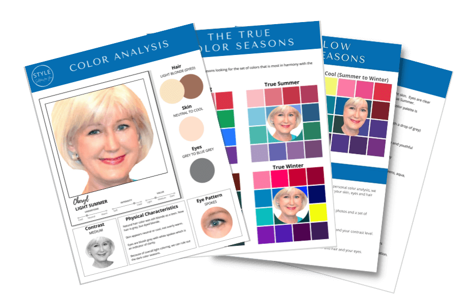 Seasonal Color Analysis Guide to Determine Your Color Season or Schedule an  Online Color Consultation at Stylesolutionsforyou.com -  Canada