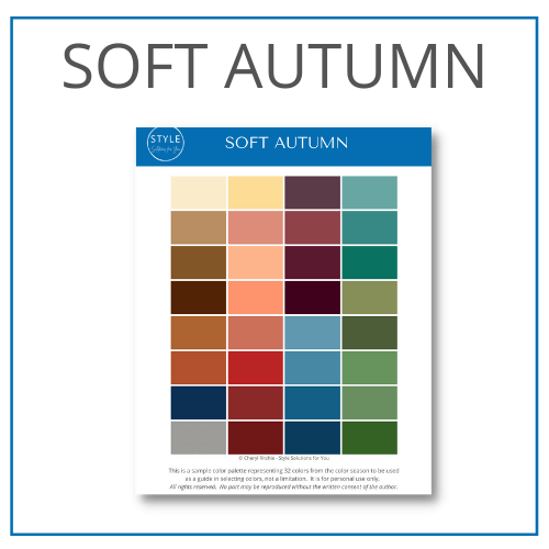 Seasonal Color Analysis Guide to Determine Your Color Season or Schedule an  Online Color Consultation at Stylesolutionsforyou.com -  Canada