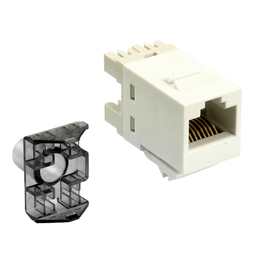 KEYSTONE RJ45 CAT6 BRANCO - 1-1375055-3 - COMMSCOPE