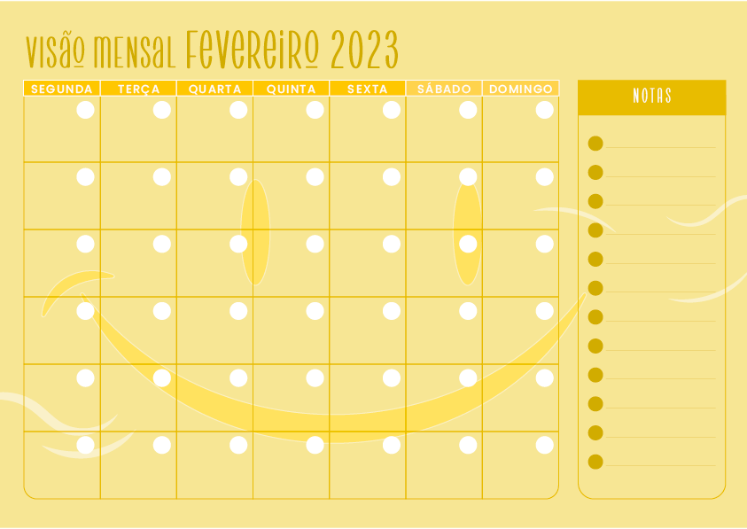 Calendário Mensal Infantil (digital) –