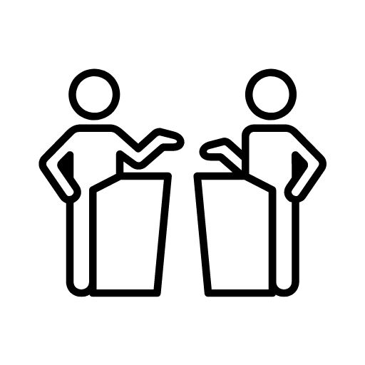 Ícone de Debate