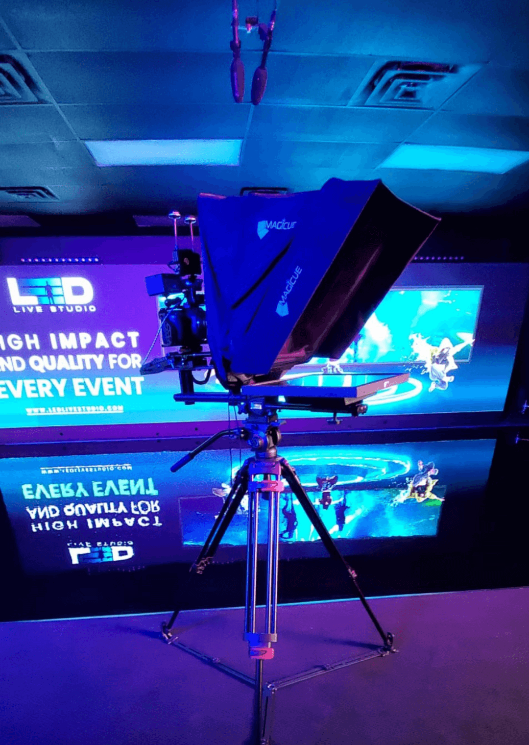 Video Rental Studio for Live Streaming Events
