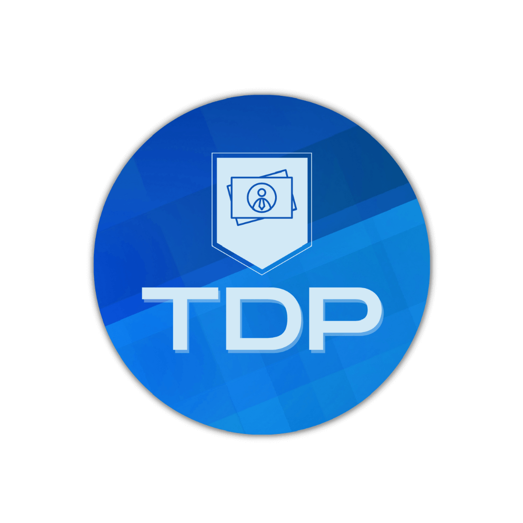 logotipo de tdp hd