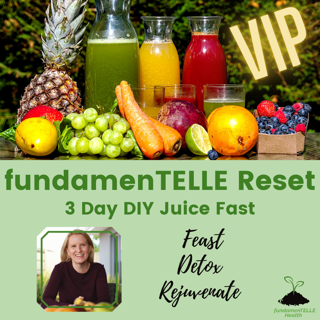 FundamenTELLE Health fundamenTELLE Reset 3 Day DIY Juice Fast VIP